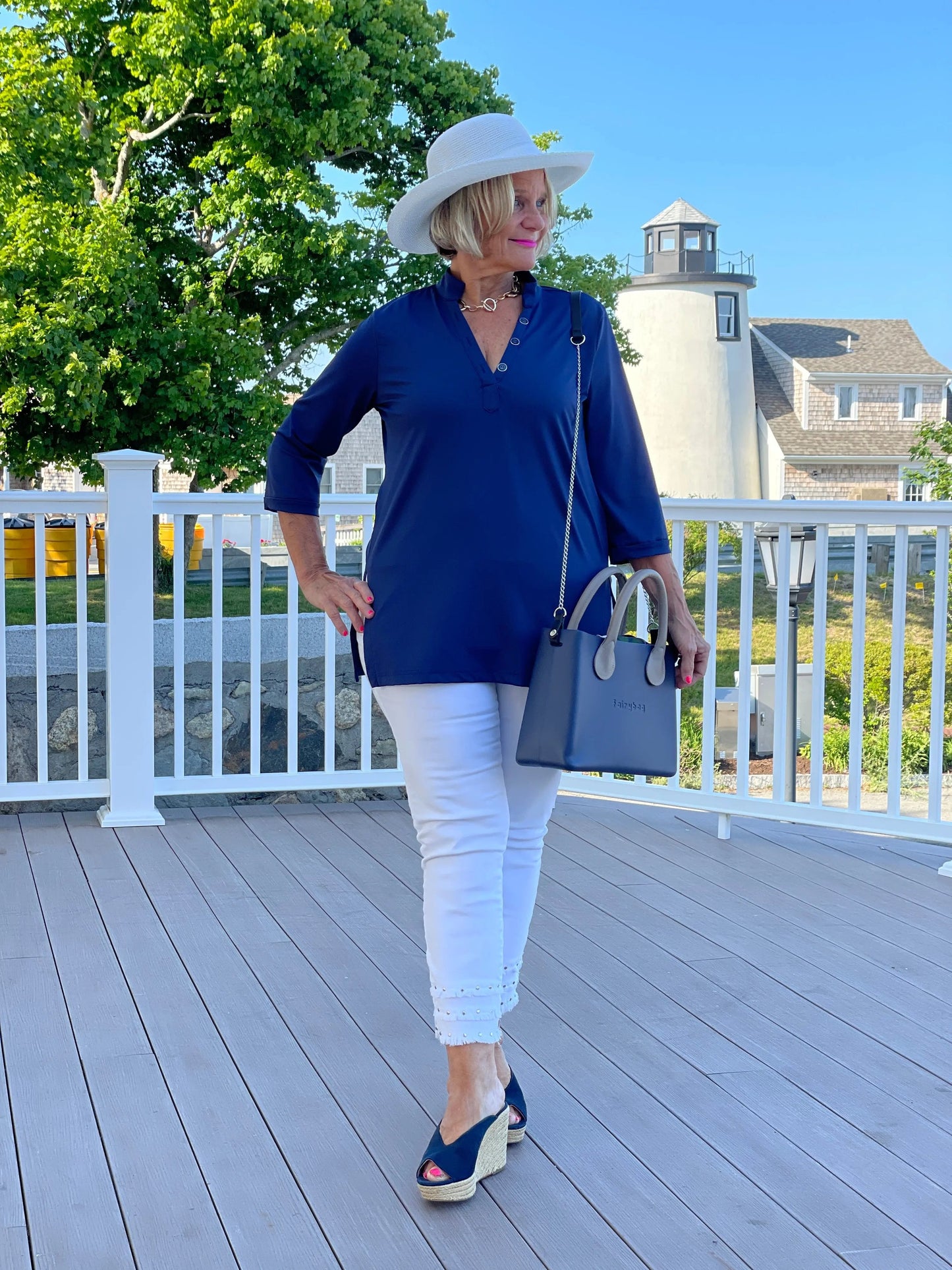 NAVY TUNIC