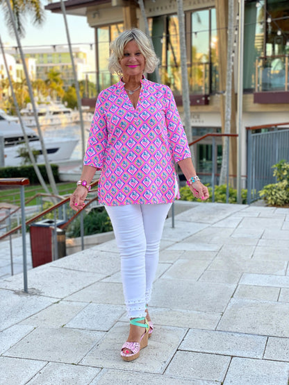PALM TREE SIESTA TUNIC