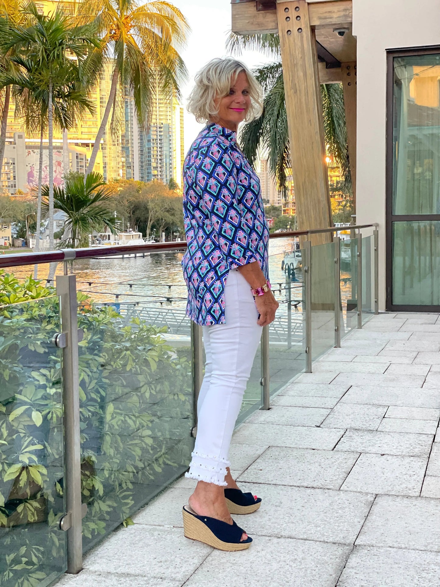 PINEAPPLE VACA TUNIC