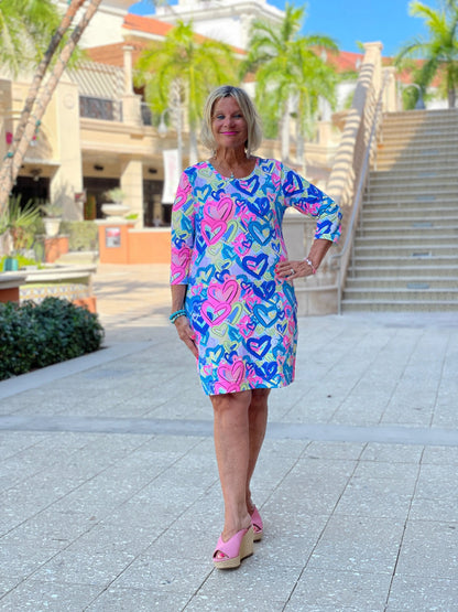 SECRET LOVE HEARTS DRESS