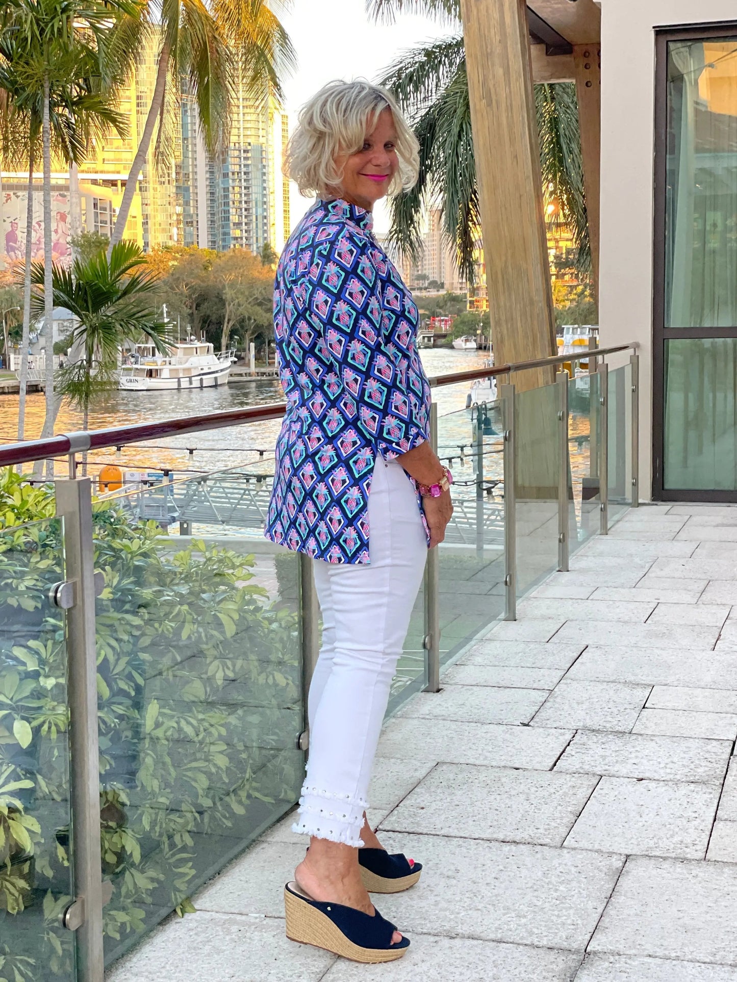 PINEAPPLE VACA TUNIC