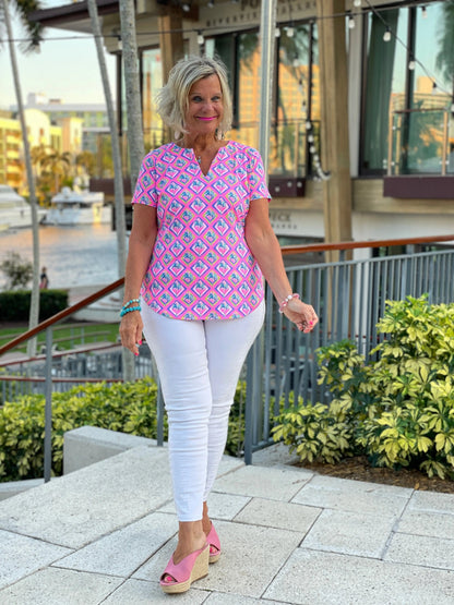 PALM TREE SIESTA SHORT SLEEVE