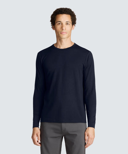 Men's Tall Long Sleeve Merino Crew