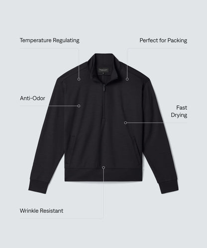 Women's Merino Transit Quarter Zip
